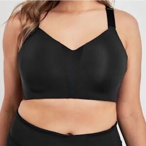 Nike Rival High Support Plus Size Dri-Fit Sport’s Bra Black Size 44D